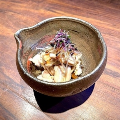 ずり皮の塩麹ナムル