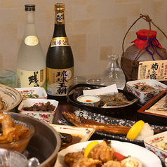 泡盛と干物