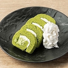 宇治抹茶ロールケーキ