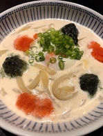 生海苔・明太子クリームうどん