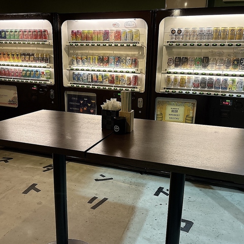 遊び心あふれる自販機居酒屋信！信州野菜と朝引き鶏を気軽に堪能！