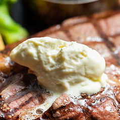 感動のガーリックバター炭焼ロックステーキ(150ｇ)