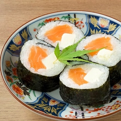 サーモン炙りチーズ巻き/サバチーズ巻き　各