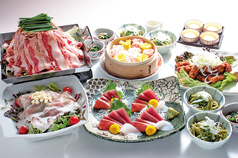 神戸ハーバーランド温泉 万葉倶楽部のコース写真