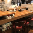 サク飲み・サク飯にはカウンター席がおすすめ！※写真は系列店