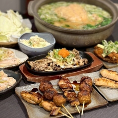 炭火焼き 花のコース写真