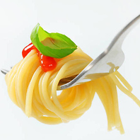 パスタはもちもち生パスタ使用♪