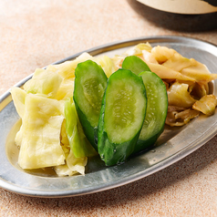 漬物盛り合わせ