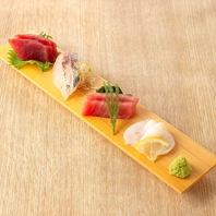旬な鮮魚を使用した『お刺身盛り合わせ』