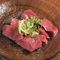 料理メニュー写真&nbsp;牛ハツ刺し