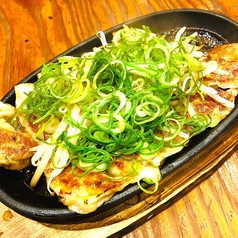 鉄板ねぎもやし餃子