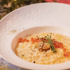 生うにといくらの昆布出汁リゾット