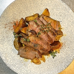 サフォーククロス種 仔羊のグリル　ステックフリット風