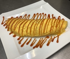 明太チーズオムレツ
