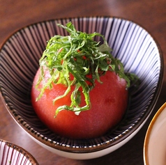トマトの出汁浸し