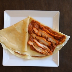 バターチキンカレークレープ