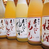 【果実酒も多数ご用意★】梅酒、バナナ梅酒、パインなどのお酒など甘いお酒もたくさんご準備しておりますので、女性にも人気です