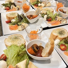 隠れ家カフェ エバーグリーン パスタ&スイーツのコース写真