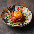 料理メニュー写真&nbsp;桜ユッケ