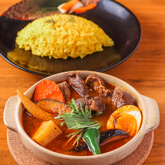 食材にこだわったジビエカレー！の写真