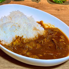 焼肉屋さんの牛すじカレー