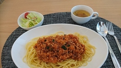 波詩ミートソーススパゲッティ