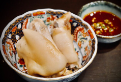 茹で豚足