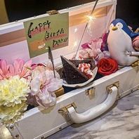 誕生日・記念日に無料サプライズ♪サプライズプレートも