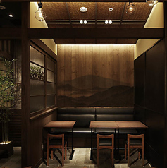 【半個室】個室感のある《感染対策》万全のお席です。