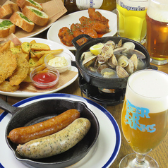 クラフトビール&バー ザ クルラホーン新宿西口のコース写真