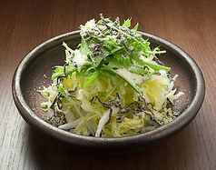 白菜と水菜のマタギサラダ