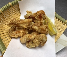 ヤゲンナンコツの唐揚げ/山芋の短冊揚げ