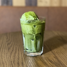 MATCHA LATTE top ICE [マッチャラテ　トッピング　アイス]