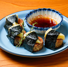 長芋とカマンベールチーズの磯辺焼き　