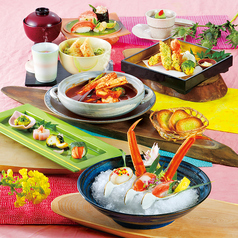 かに道楽 網元本館のコース写真