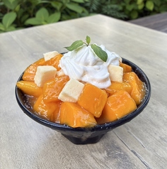 マンゴーチーズの雪氷の写真