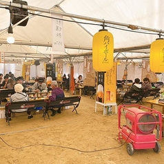 牡蠣小屋の様子♪