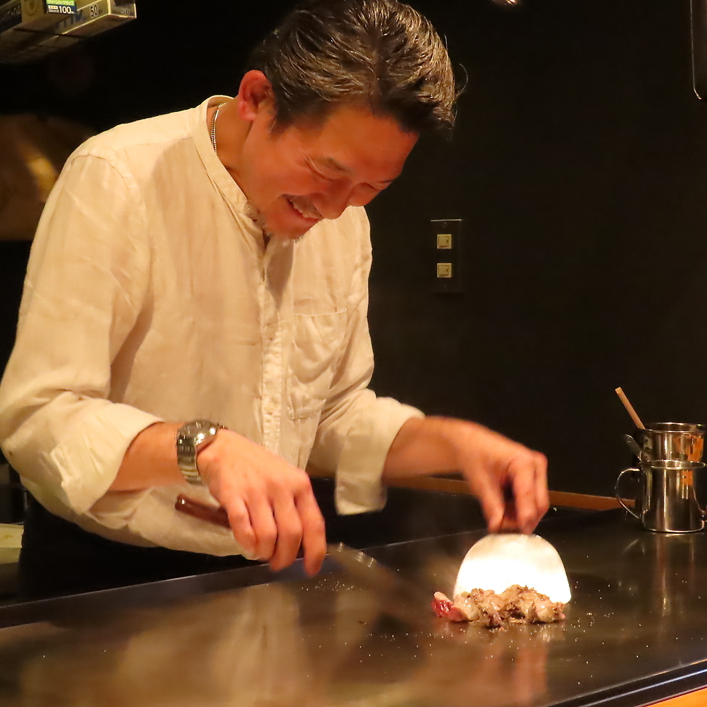 カウンターで楽しむ匠の技