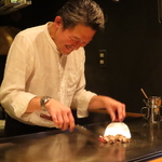 カウンターで楽しむ匠の技