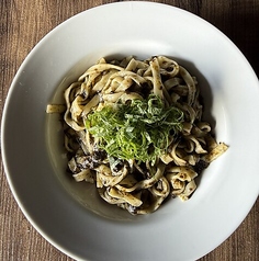 海苔とツナの米粉パスタ