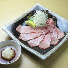 上カルビの焼きしゃぶ
