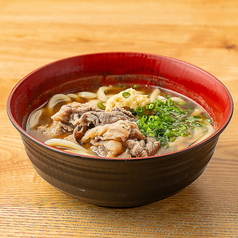 生姜香る肉うどん