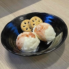バニラアイス クッキー付(イチゴ)