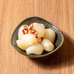 らっきょうの塩漬け