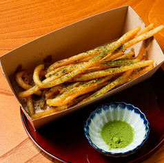 抹茶ロングポテトフライ　