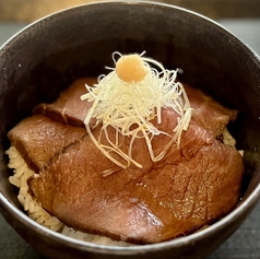 ローストビーフ丼セット