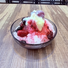 果肉いちごフラッペ【夏季限定】