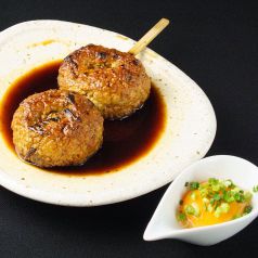 名物つくね含む4品2500円コースは当日のご予約ＯＫ