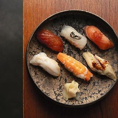 おまかせ握り寿司盛り合わせ　六種