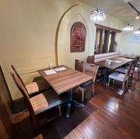 プライベート感満載!ゆったりしたお席♪